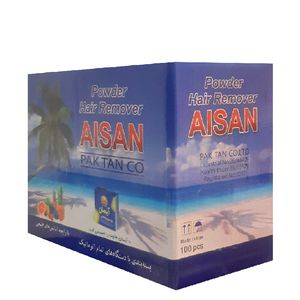 پودر موبر آیسان مدل arom وزن 85 گرم مجموعه 100 عددی